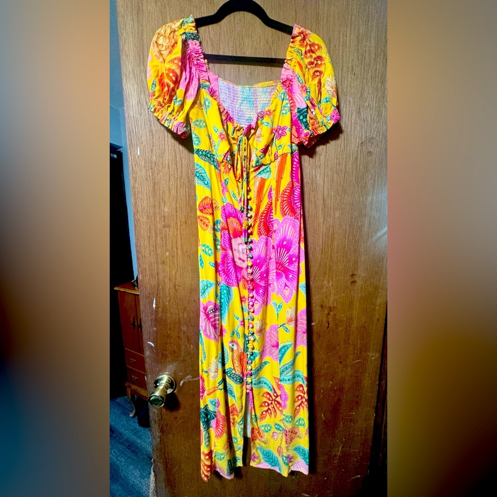 Farm Rio Maxi Dress Size S